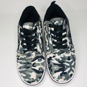 Heelys Pro 20 Prints HES10336H Skate Shoe - Adult Size 7 Charcoal Camo - Rare.